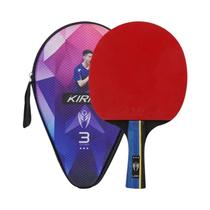 Raquete De Tênis De Mesa Para Iniciantes LOKI Kirin K3 5 Camadas De Madeira Pura Com Pontos Ping