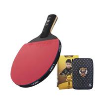 Raquete De Tênis De Mesa Profissional LOKI 9 Estrelas Em Carbono Ultra Ofensiva 5 plus 2