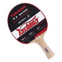 Raquete de Tênis de Mesa Yashima Clássica 02 Estrelas Cabo Laranja