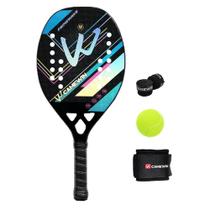 Raquete de tênis de padel CAMEWIN em fibra de carbono 18k 360g + 10g Raquete de tênis de padel CAMEWIN em fibra de carbono 18k 360g + 10g