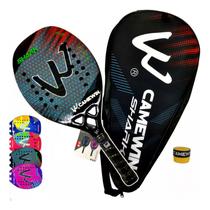 Raquete de tênis de praia Camewin Carbon Fiber Full 3k para adultos Raquete de tênis de praia Camewin Carbon Fiber Full 3k para adultos