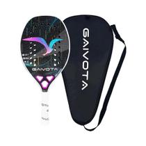 Raquete de tênis de praia de fibra de carbono GAIVOTA 2025 3K + mochila Raquete de tênis de praia de fibra de carbono GAIVOTA 2025 3K + mochila