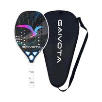 Raquete de tênis de praia de fibra de carbono GAIVOTA 2025 3K + mochila Raquete de tênis de praia de fibra de carbono GAIVOTA 2025 3K + mochila