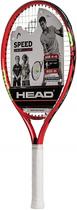 Raquete de tênis HEAD Speed Kids Beginners, pré-amarrada, 21 polegadas