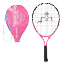 Raquete de tênis infantil AMA SPORT 25" com bolsa de nylon rosa