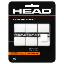 Raquete de tênis Overgrip HEAD Xtreme Soft, pacote com 3, branca