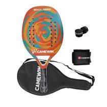 Raquete de Tênis Padel CAMEWIN em Fibra de Carbono - 360g + 10g