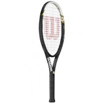 Raquete de tênis Wilson Hyper Hammer 5.3 Strung preta/branca 4 1/4