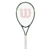 Raquete de tênis Wilson Tour Slam Strung 4 1/4 polegadas preta/verde