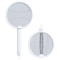 Raquete Elétrica 2 em 1 Luz UV Recarregável Mata Mosquitos