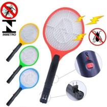 Raquete Elétrica Mata Mosquito Insetos Recarregável Bivolt - RAYOPAD