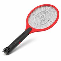 Raquete Elétrica Mata Mosquito Mata Mosca Pernilongo Recarregável Bivolt Inmetro Sem Pilha