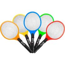 Raquete Elétrica Mata Mosquito Pernilongo Recarregável para Controle de Mosquitos Muriçoca Portátil Leve Solução Prática Segura Bivolt 110 220V
