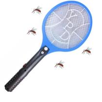 Raquete Elétrica Mata Pernilongo Enviar Cor Aleatória Bivolt