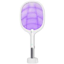Raquete Eletrica Recarregavel Automática Com Luz Uv Premium