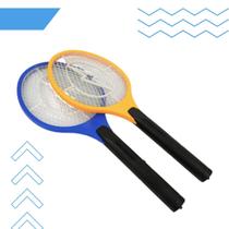 Raquete Elétrica Recarregável Mata Mosca e Pernilongo Bivolt