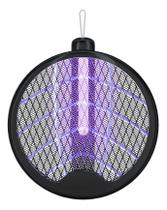 Raquete Elétrica Recarregável Mata Mosquistos Pernilongos Com Iluminação Luz UV Atrai Insetos Raquete Dobravél Com Suporte De Mesa E USB Raquete Elétrica Recarregável Mata Mosquistos Pernilongos Com Iluminação Luz UV Atrai Insetos Raquete Dobravél Com Suporte De Mesa E USB
