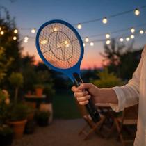 Raquete Elétrica Recarregável Mata Mosquito Bivolt Variado 127/220v