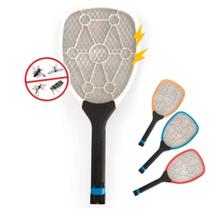 Raquete Elétrica Recarregável Mata Mosquito Pernilongo