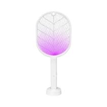 Raquete Elétrica Recarregável USB Para Mosquitos Com Ângulo Ajustável, Mata Insetos E Moscas Raquete Elétrica Recarregável USB Para Mosquitos Com Ângulo Ajustável, Mata Insetos E Moscas