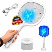 Raquete Elétrica Retrátil Luminaria Mata Mosquito Pernilongo Luz Led Recarregavel Abajur Premium Raquete Elétrica Retrátil Luminaria Mata Mosquito Pernilongo Luz Led Recarregavel Abajur Premium