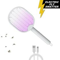 Raquete Elétrico Mata Sozinho Mosquito Recarregável Luz Led Raquete Elétrico Mata Sozinho Mosquito Recarregável Luz Led