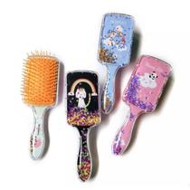 Raquete Escova Almofadada Kids Personagens para Criança