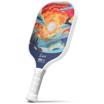Raquete esportiva LUZZ PICKLE Conjunto de pás de pickleball de fibra de carbono