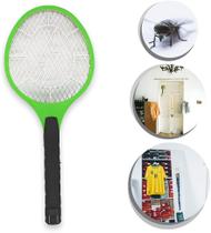 Raquete Mata Mosca e Mosquito Elétrica Recarregável