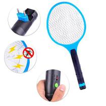 Raquete mata mosquito bivolt recarregavel color