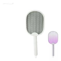 Raquete Mata Mosquito Inseto Atração Led Luz Negra Recarregável Dengue Atrair Pernilongos Bivolt Raquete Mata Mosquito Inseto Atração Led Luz Negra Recarregável Dengue Atrair Pernilongos Bivolt