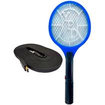 Raquete Mata Mosquitos Elétrica Recarregável Bivolt