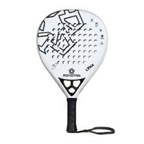 Raquete Padel Adastra Lynx JP Flores Carbono 18k Branca Raquete Padel Adastra Lynx JP Flores Carbono 18k Branca
