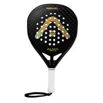 Raquete Padel Propadel 3K Preta e Dourada Alma Genius Raquete Padel Propadel 3K Preta e Dourada Alma Genius