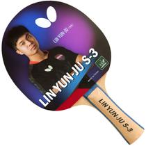 Raquete para Tênis De Mesa Butterfly Lin Yun-ju S3 Clássica Raquete para Tênis De Mesa Butterfly Lin Yun-ju S3 Clássica