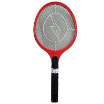 Raquete Recarregável Mata Mosquito Eletrica Bivolt Vermelho