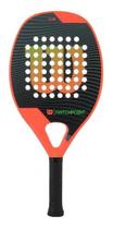 Raquete Wilson Beach Tennis Matchpoint Fibra De Vidro Cor Laranja-claro