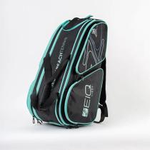 Raqueteira Light Zeiq Preta Azul Raqueteira Light Zeiq Preta Azul