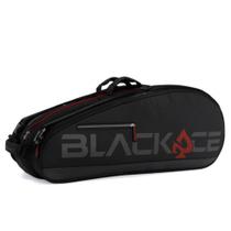 Raqueteira Prokennex Black Ace X12 Preta e Vermelha
