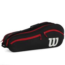 Raqueteira Wilson Advantage 25 6PK Preto