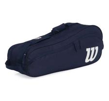 Raqueteira Wilson Advantage 6 Pack Navy Cor:Azul Raqueteira Wilson Advantage 6 Pack Navy Cor:Azul