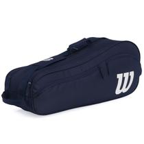 Raqueteira Wilson Advantage 6PK Marinho