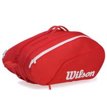 Raqueteira Wilson Padel Tour Vermelha