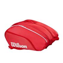 Raqueteira Wilson Padel Tour Vermelho