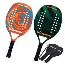 Raquetes de Beach Tennis Profissionais (2 Unidades) - Fibra de Carbono