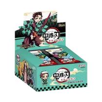 Rare Diamond Card Anime Playing Cards Booster Box Demon Slayer Presentes De Festa De Natal