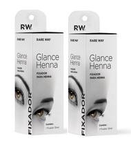 Rare way kit fixador para henna 2 unidades Rare way kit fixador para henna 2 unidades