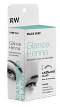 Rare way - kit glance henna castanho claro - 3,5g