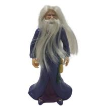 Raro Boneco Albus Dumbledore Mattel Edição 2001 12cm - Harry Potter Raro Boneco Albus Dumbledore Mattel Edição 2001 12cm - Harry Potter