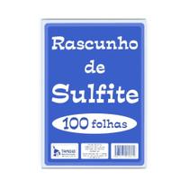 Rascunho de Sulfite 156x219mm com 100 Folhas - Tamoio